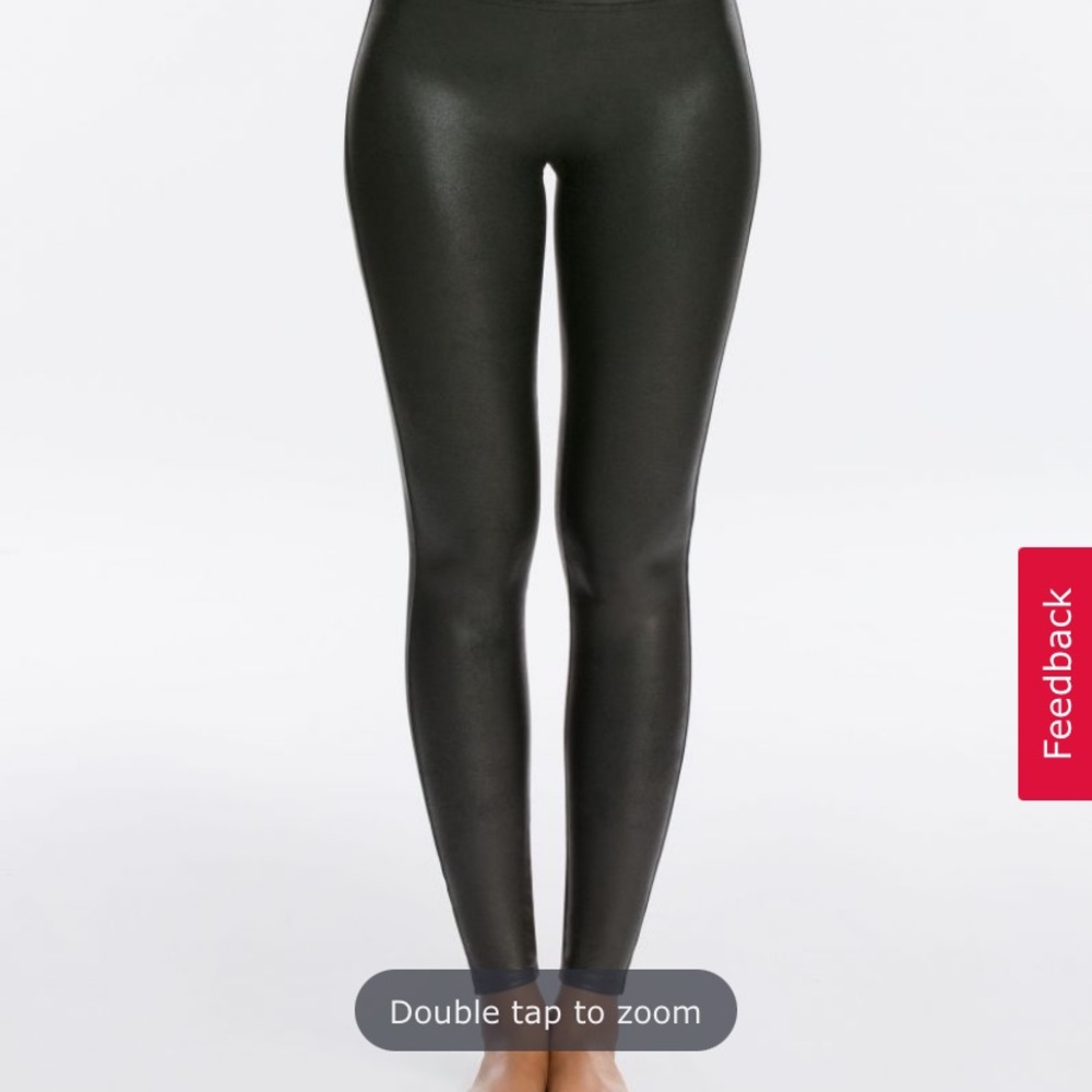 SPANX faux leather leggings